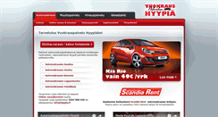 Desktop Screenshot of hyypia.fi